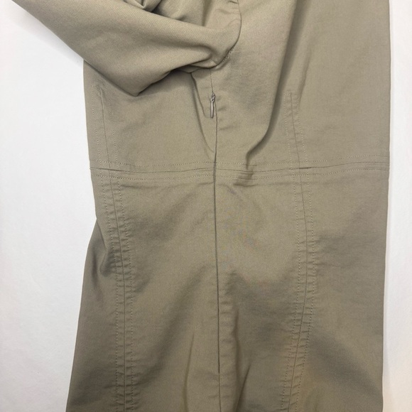 Zara Square Neck Long Sleeve Bodysuit in Taupe Khaki Size XS - Picture 8 of 8